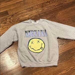 Nirvana Sweatshirt crew neck